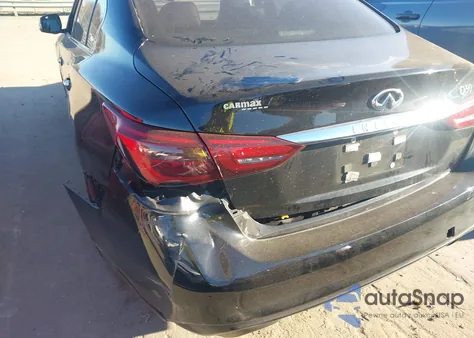 2021 Infiniti Q50 Pure из США, поврежденный, VIN JN1EV7AP7MM705035